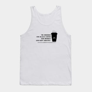 One Black Coffee (Black Logo) Tank Top